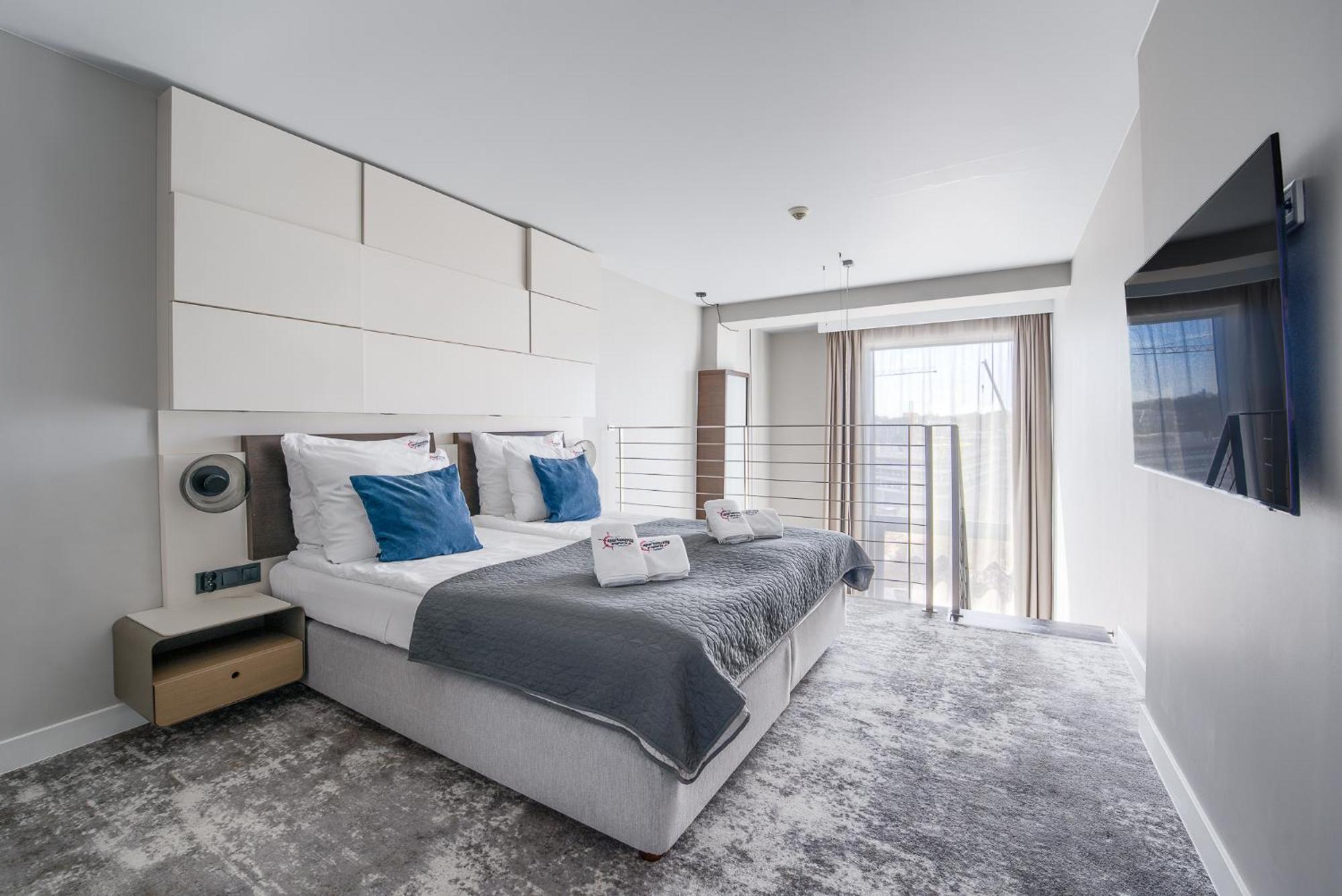 Apartamentyprzymorzu Marine***** Apartament Dwupoziomowy Z Widokiem Na Morze Колобжег Екстер'єр фото